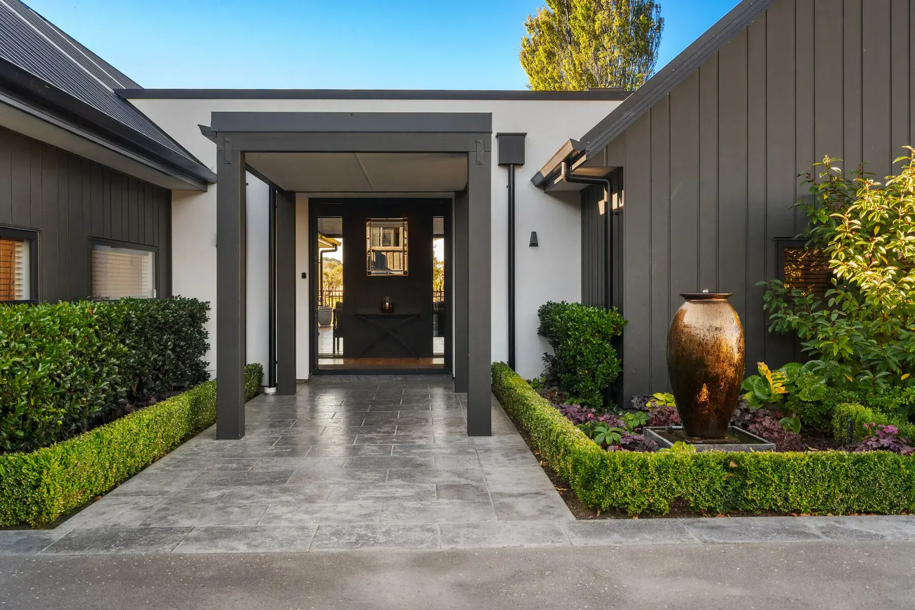 A welcoming front-of-house view
