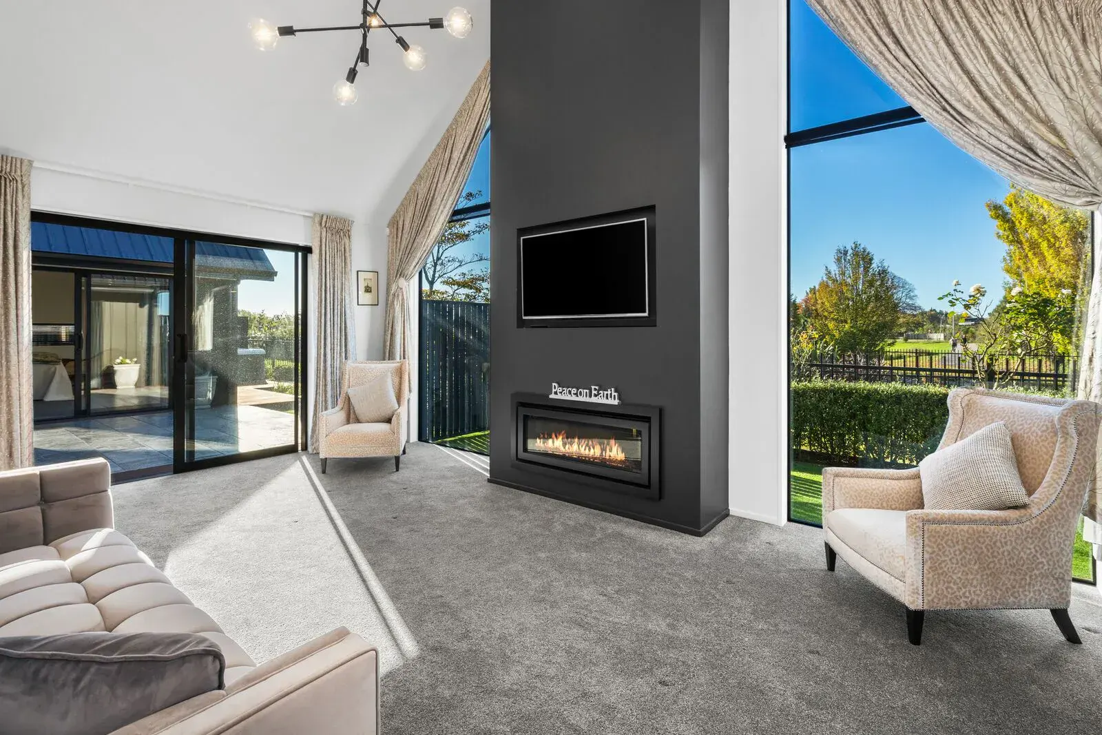 A welcoming reception space